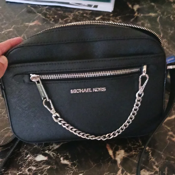 Michael Kors Black Crossbody Bag - Picture 7 of 10